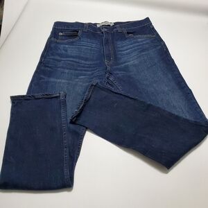 True Craft Slim Straight Leg Blue Denim Jeans RN 24673